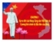 Bài giảng về Đường lối cách mạng của Đảng cộng sản Việt Nam